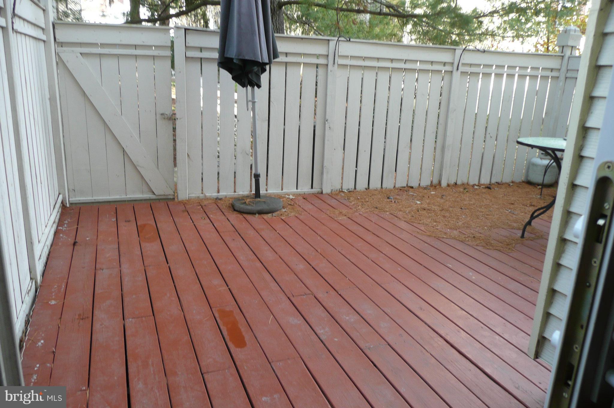 2442 Ridgehampton Court Reston, VA 20191 - Photo 20 of 20 REAR DECK AND FENCE