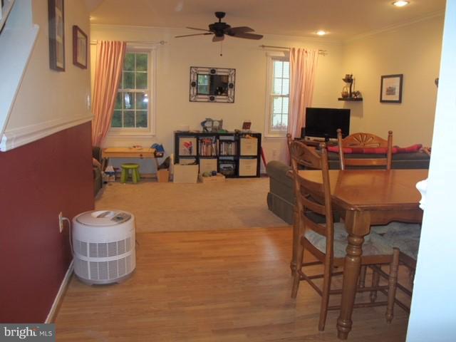 2442 Ridgehampton Court Reston, VA 20191 - Photo 7 of 20 LIVING ROOM/DINING ROOM COMBINATION
