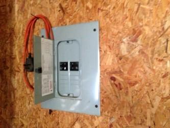 8841 Newport Road Catawba, VA 24070 - Photo 19 of 20 Garage Electric Service Panel