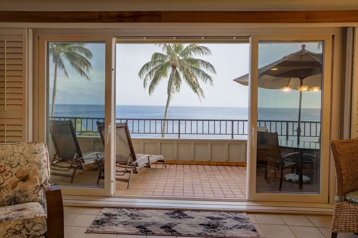 2640 Puuholo Road, Unit 134 Koloa, HI 96756 - Photo 2 of 20 a view of a living room and a balcony