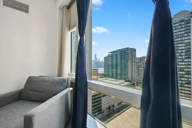 a view of balcony and floor