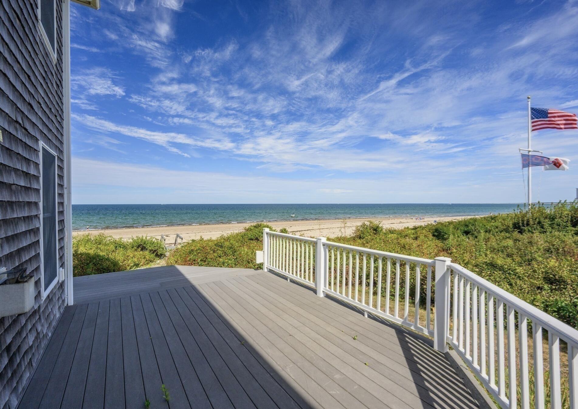67 Phillips Road Sagamore Beach, MA 02562 - Photo 25 of 34 a view of an ocean from a balcony