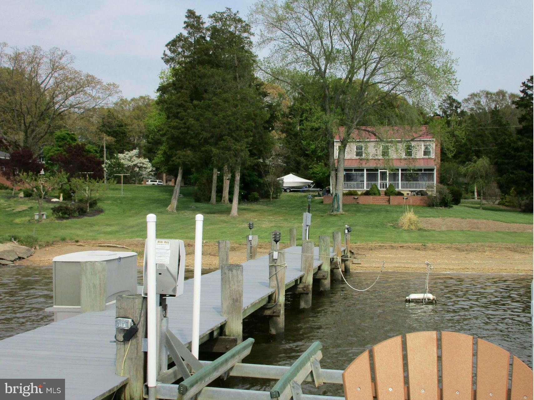 306 River Road Chestertown, MD 21620 - Photo 28 of 30 View of boat lift and Beach