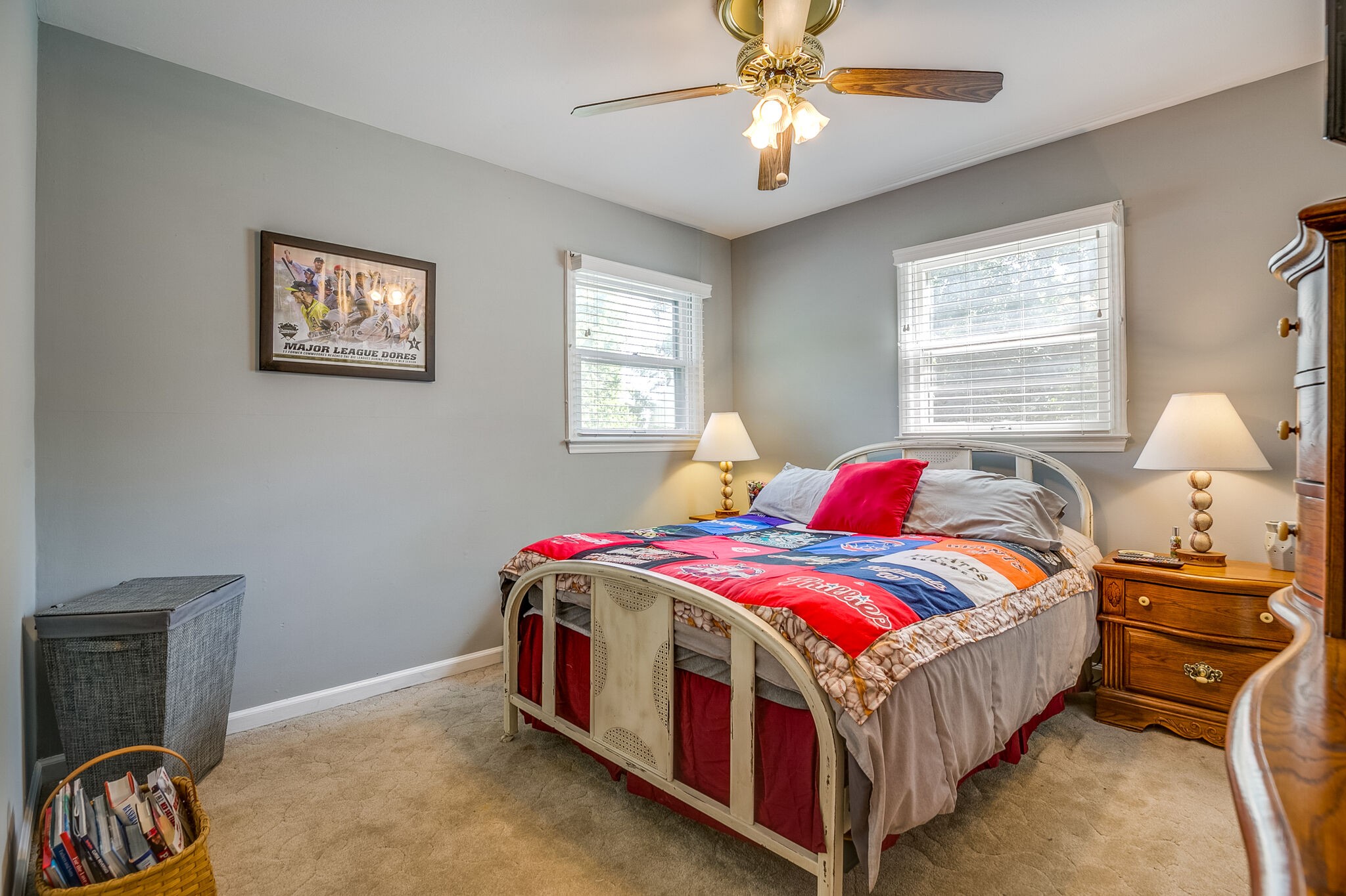 117 Paschal Drive Murfreesboro, TN 37128 - Photo 24 of 32 a bedroom with a bed and a chandelier