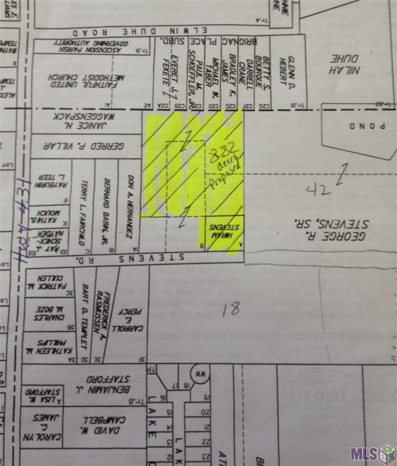 43423 Stevens Road Gonzales, LA 70737 - Photo 13 of 13 map