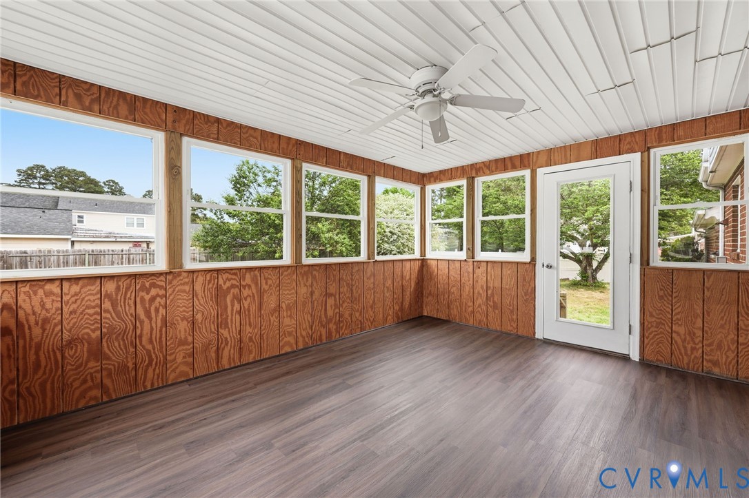 4548 Ridgecrest Lane Colonial Heights, VA 23834 - Photo 17 of 34 sunroom has access to the backyard
