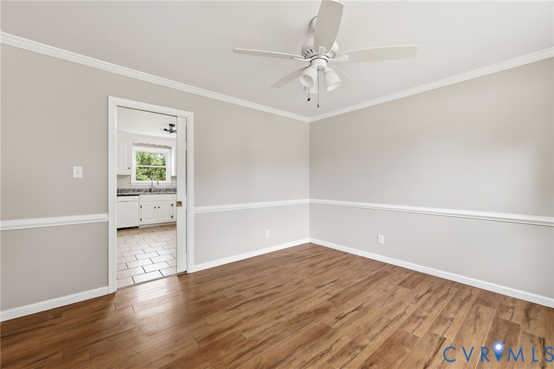 4548 Ridgecrest Lane Colonial Heights, VA 23834 - Photo 10 of 34 Dining room with view to the kitchen