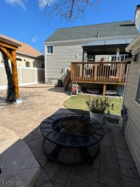 2837 Myrtle Terrace Linden, NJ 07036 - Photo 15 of 15 a view of a backyard with sitting area