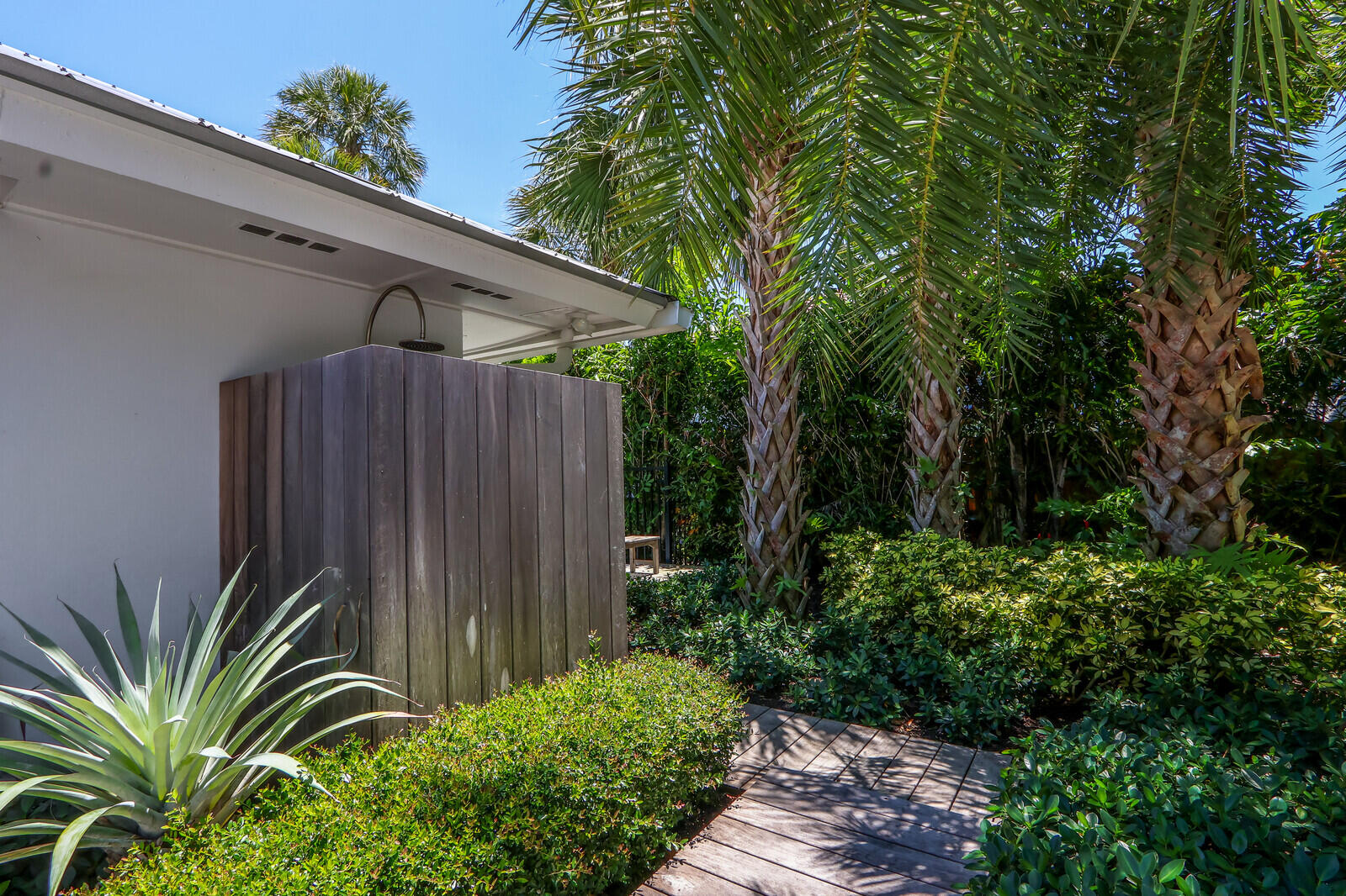 11 North River Road Sewall's Point, FL 34996 - Photo 52 of 67 a couple of plants in front of door