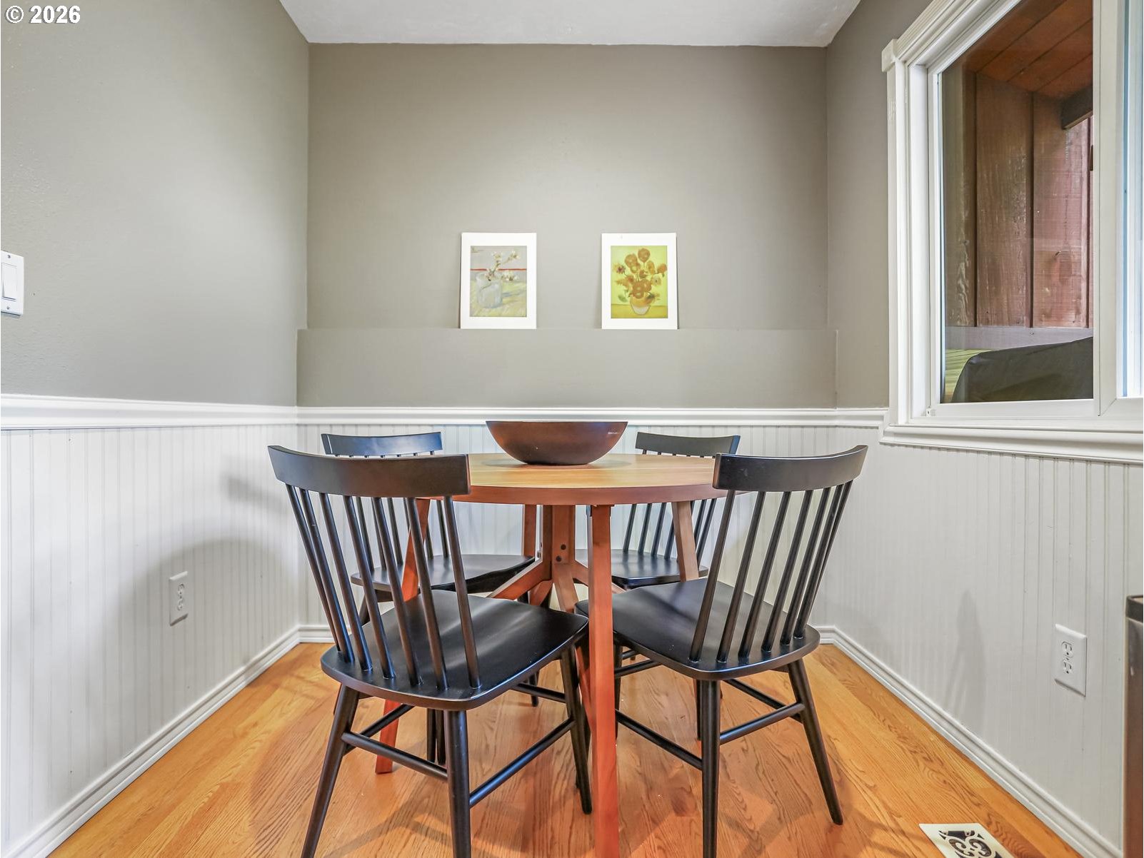 45990 Southeast Jadrny Road Sandy, OR 97055 - Photo 18 of 47 a view of a dining room with furniture and wooden floor