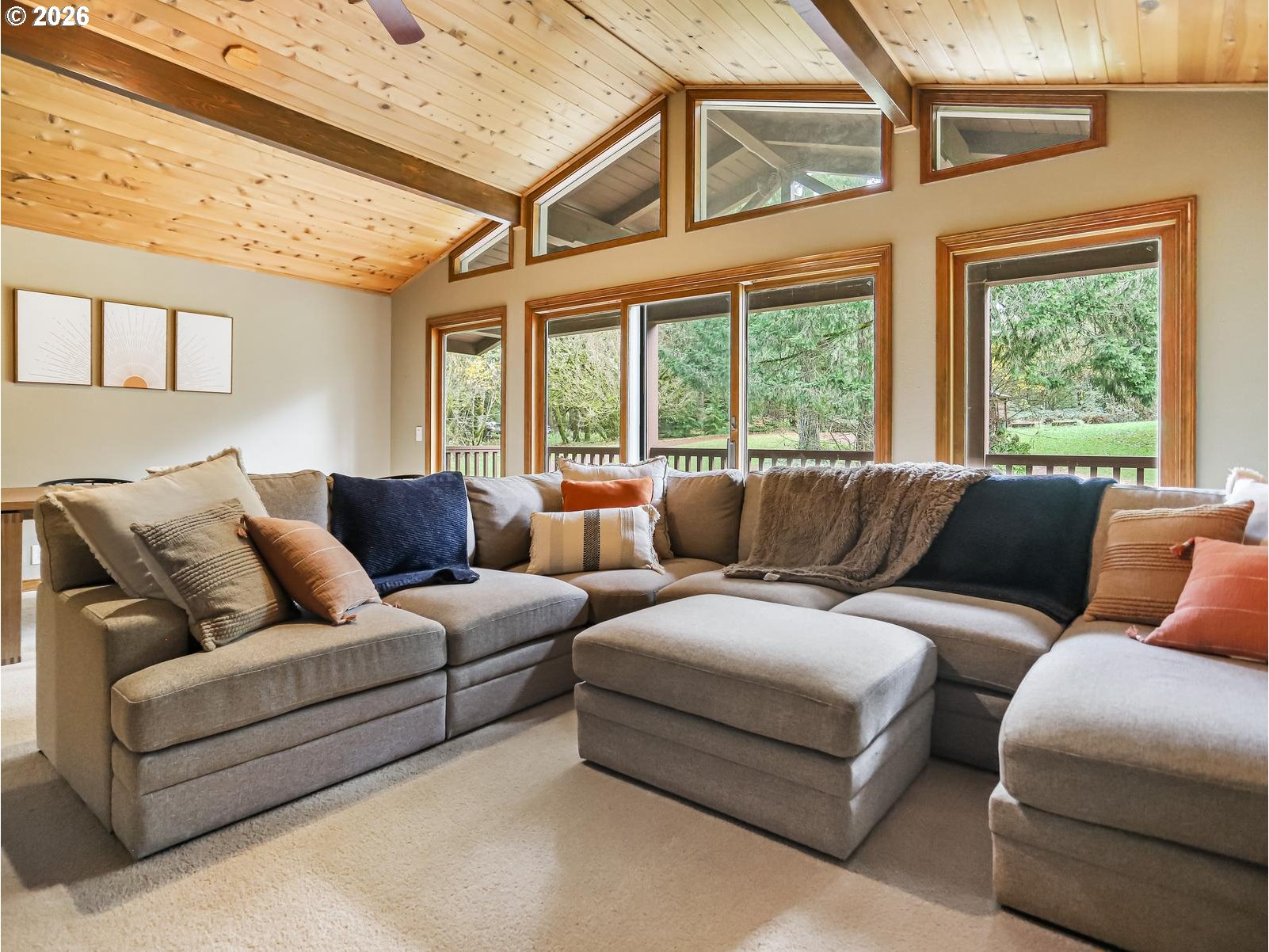 45990 Southeast Jadrny Road Sandy, OR 97055 - Photo 20 of 47 a living room with furniture and a large window