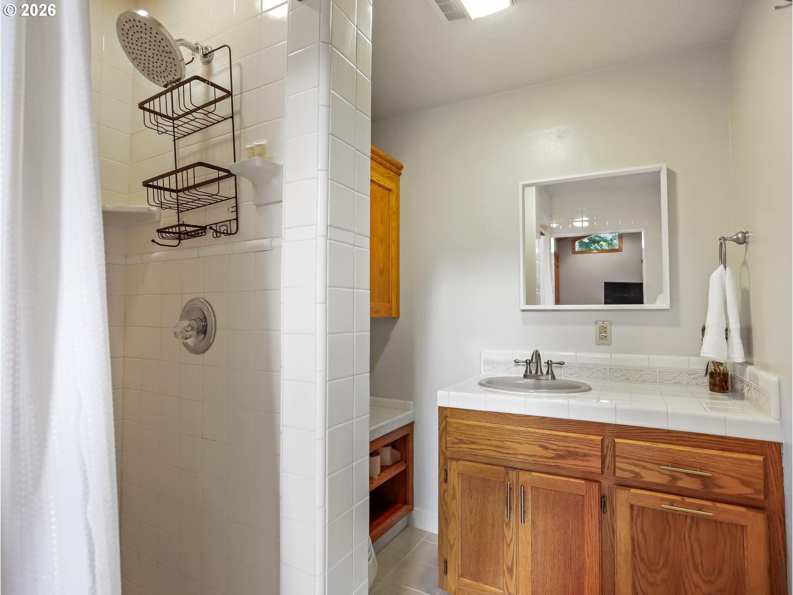 45990 Southeast Jadrny Road Sandy, OR 97055 - Photo 29 of 47 a bathroom with a sink and a mirror