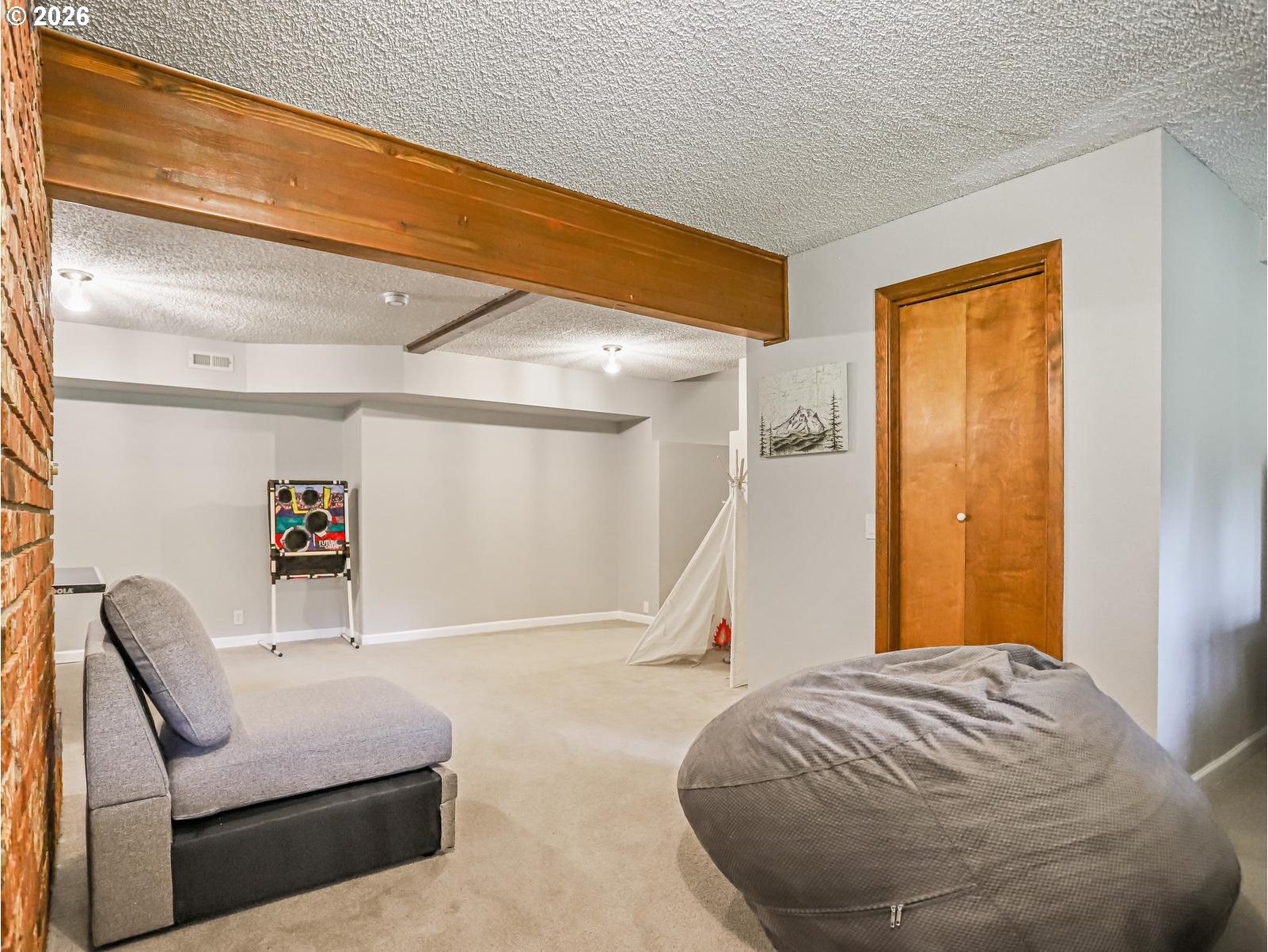 45990 Southeast Jadrny Road Sandy, OR 97055 - Photo 40 of 47 a bedroom with a bed and a couch