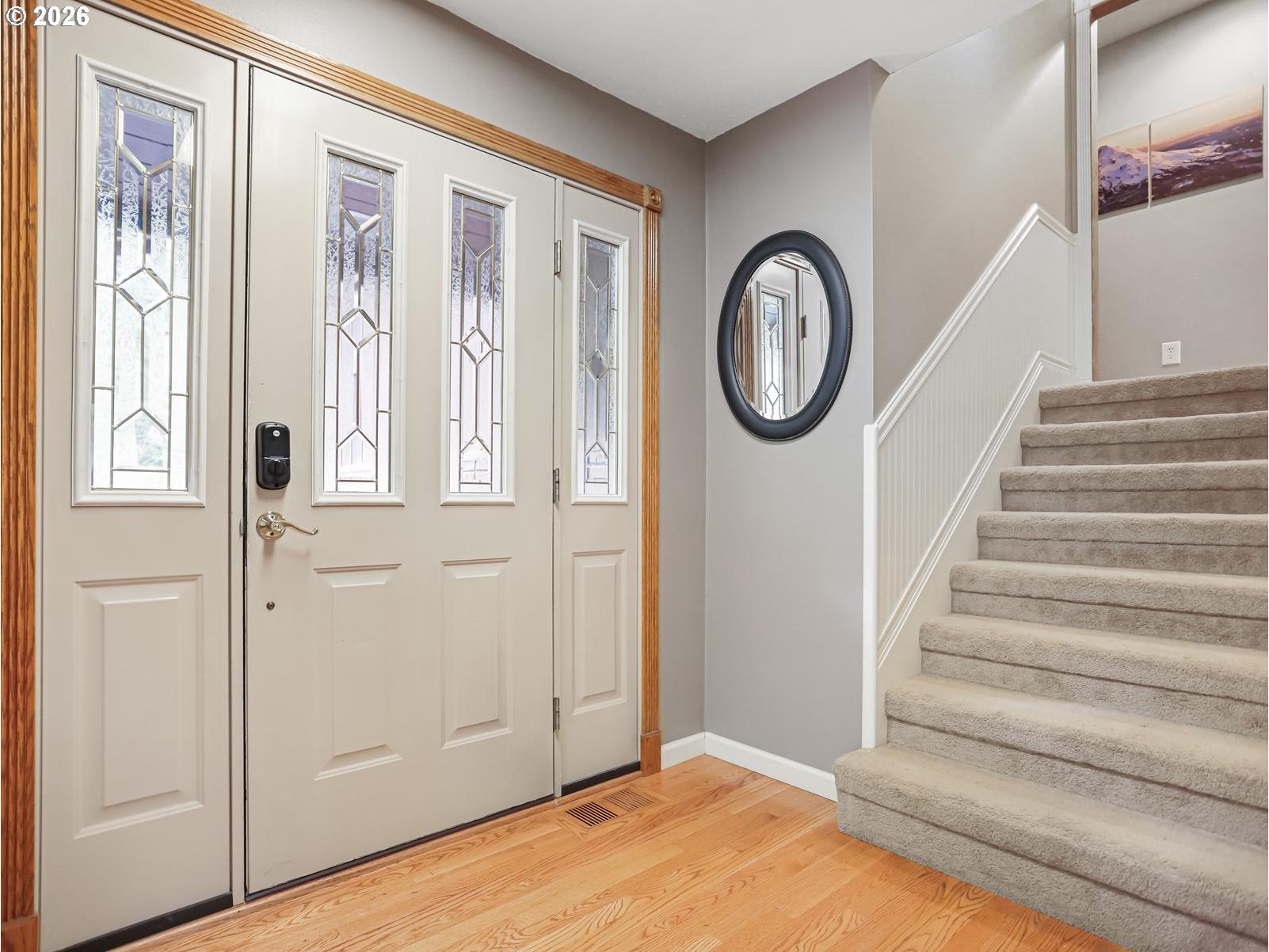 45990 Southeast Jadrny Road Sandy, OR 97055 - Photo 6 of 47 a view of an entryway with wooden floor