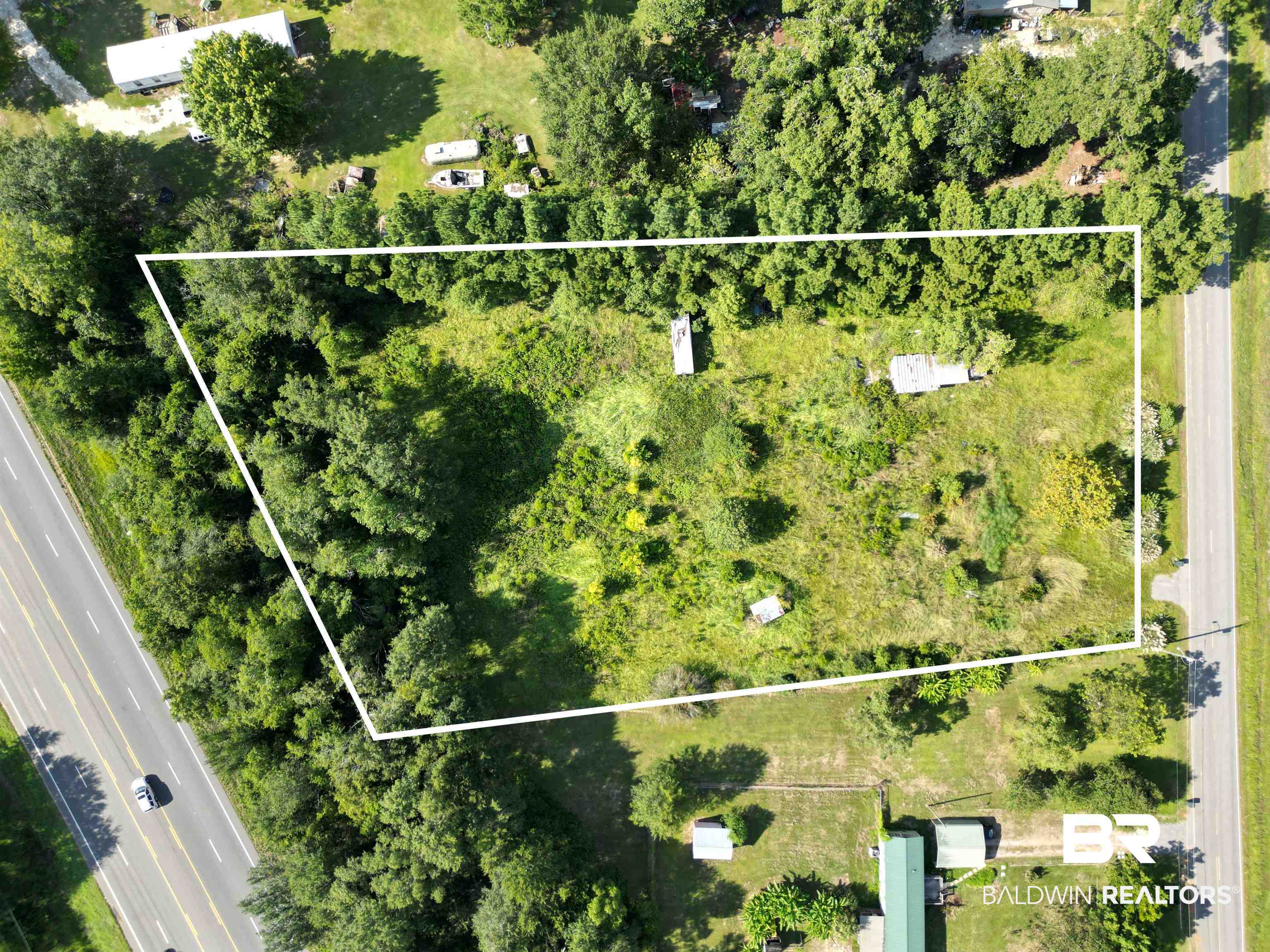 25623 Cabinet Shop Road Loxley, AL 36551 - Photo 1 of 7 Birds eye view of property