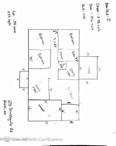 $70,000 | 231 Brinkleyville Road, Ahoskie, NC 27910