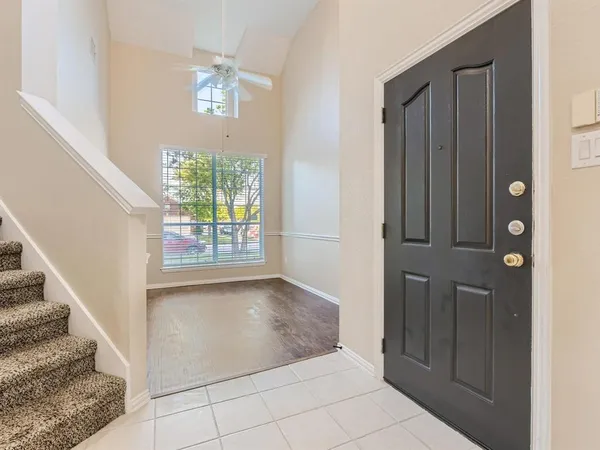 a view of an entryway