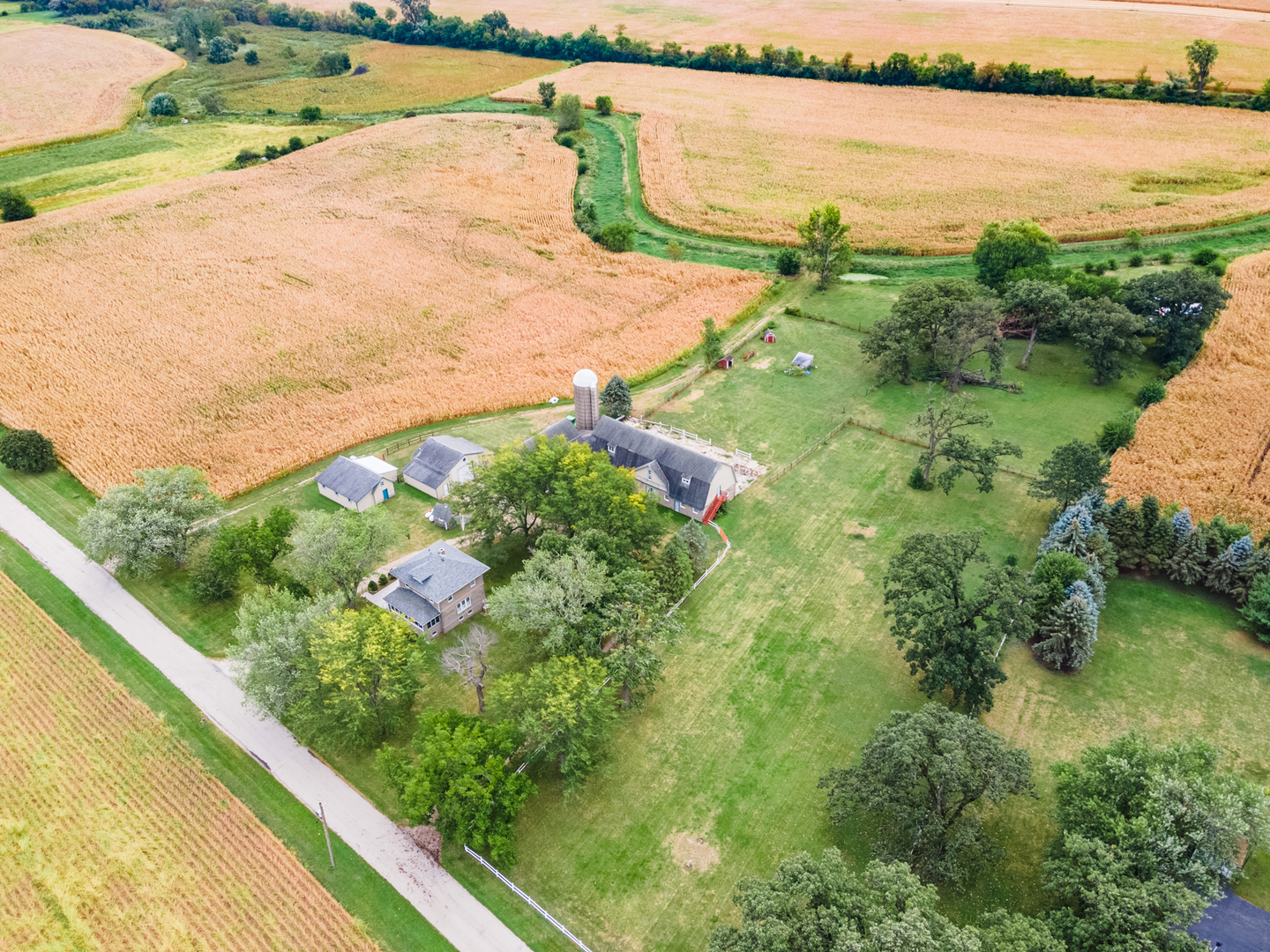 15346 Quigley Road Sycamore, IL 60178 - Photo 22 of 42 a view of lake from a balcony