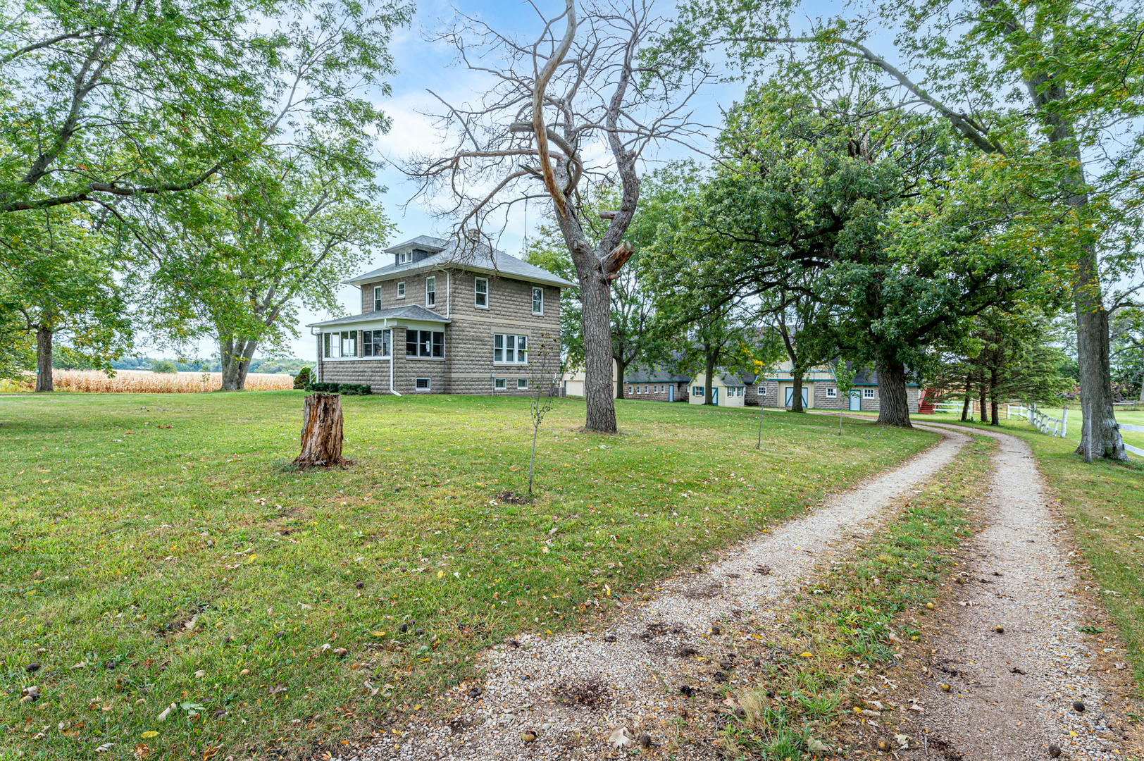 15346 Quigley Road Sycamore, IL 60178 - Photo 35 of 42 a view of a house with a yard