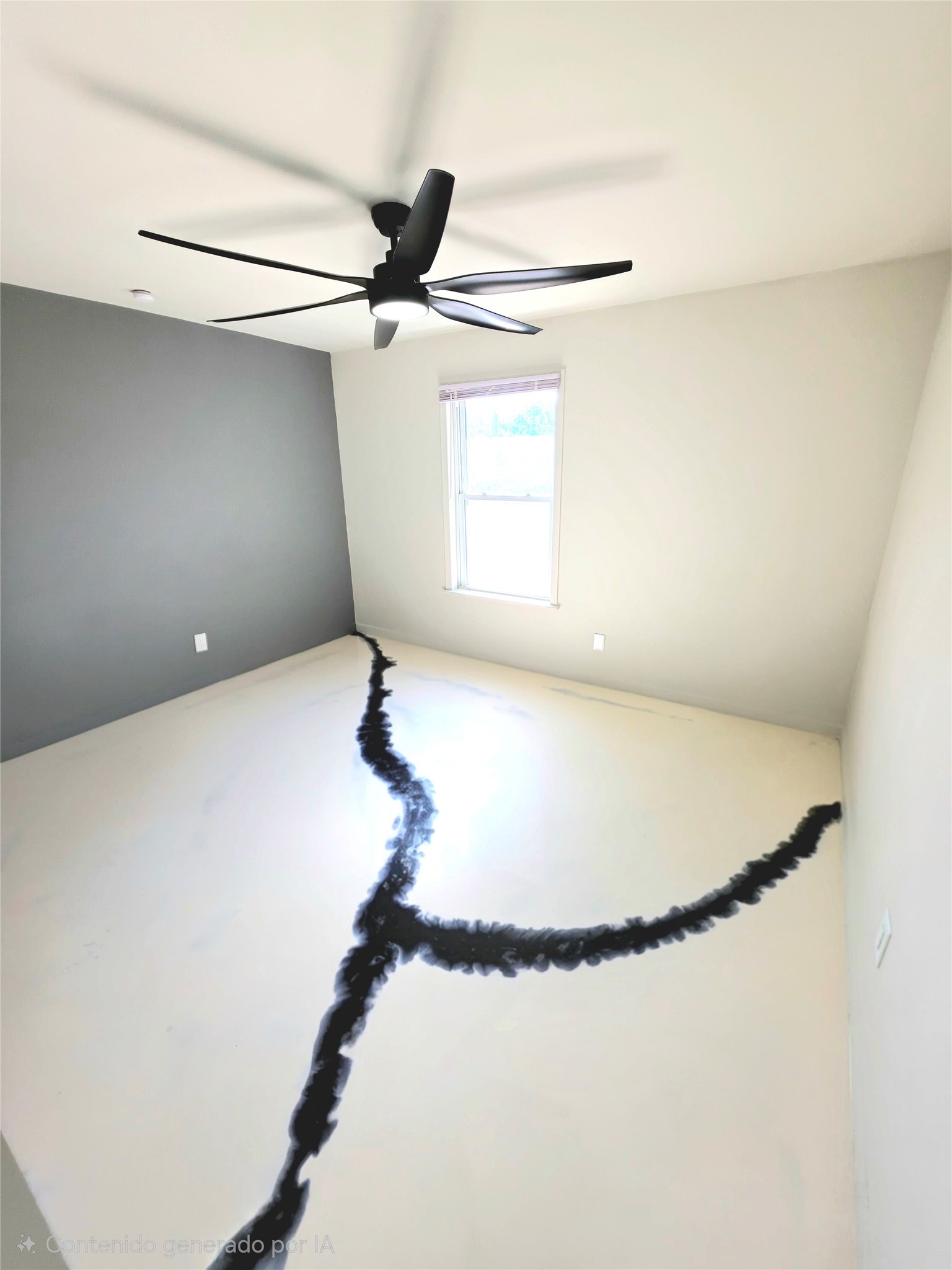 2201 Teri Road Austin, TX 78744 - Photo 21 of 40 Natural light streams through a tall window highlighting the smooth contemporary flooring.