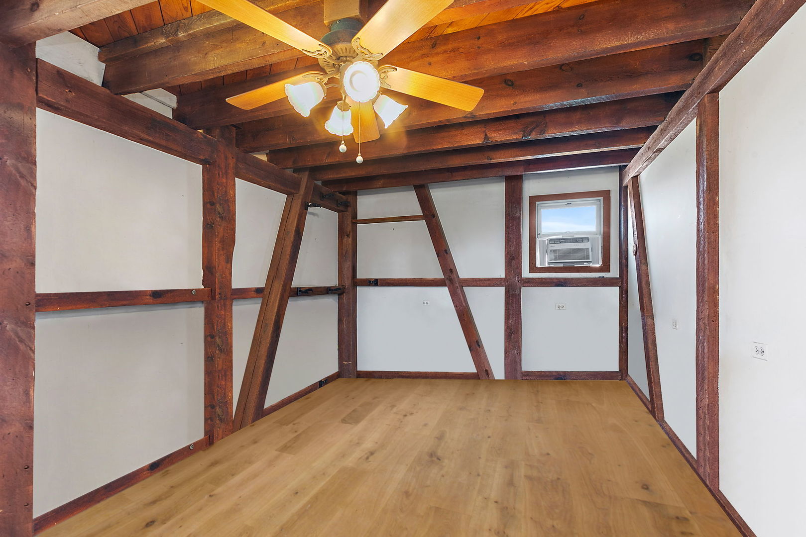 9602 Wright Road Harvard, IL 60033 - Photo 7 of 26 a view of a room with wooden floor and iron walls