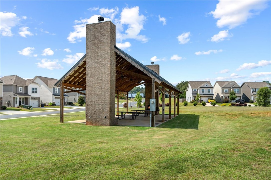 117 Adger Road Pendleton, SC 29670 - Photo 35 of 36 An inviting open-air pavilion, perfect for community gatherings, complements this charming neighborhood setting.