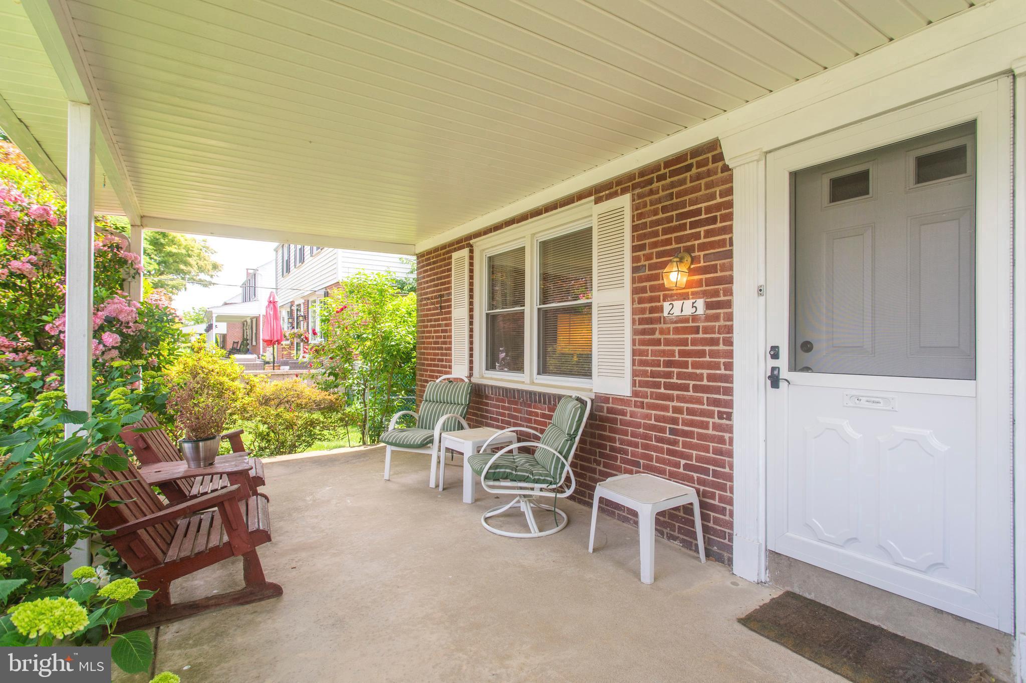 215 Farnham Road Havertown, PA 19083 - Photo 4 of 36 Covered Front Porch