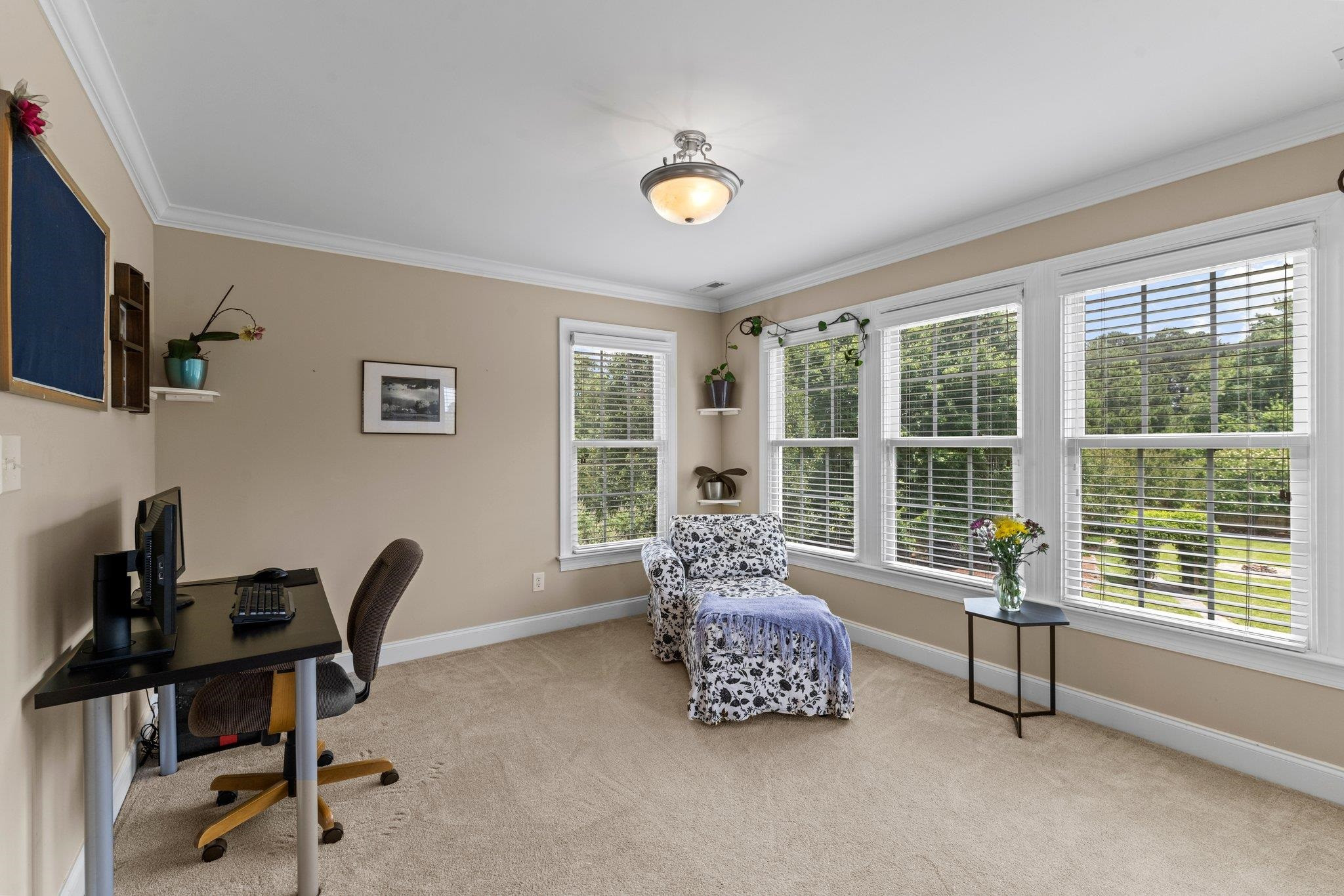 4753 Swordfish Drive Raleigh, NC 27603 - Photo 18 of 39 Sitting area that can used as an office, exercise area, etc Master Bedroom
