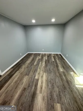 a view of wooden floor