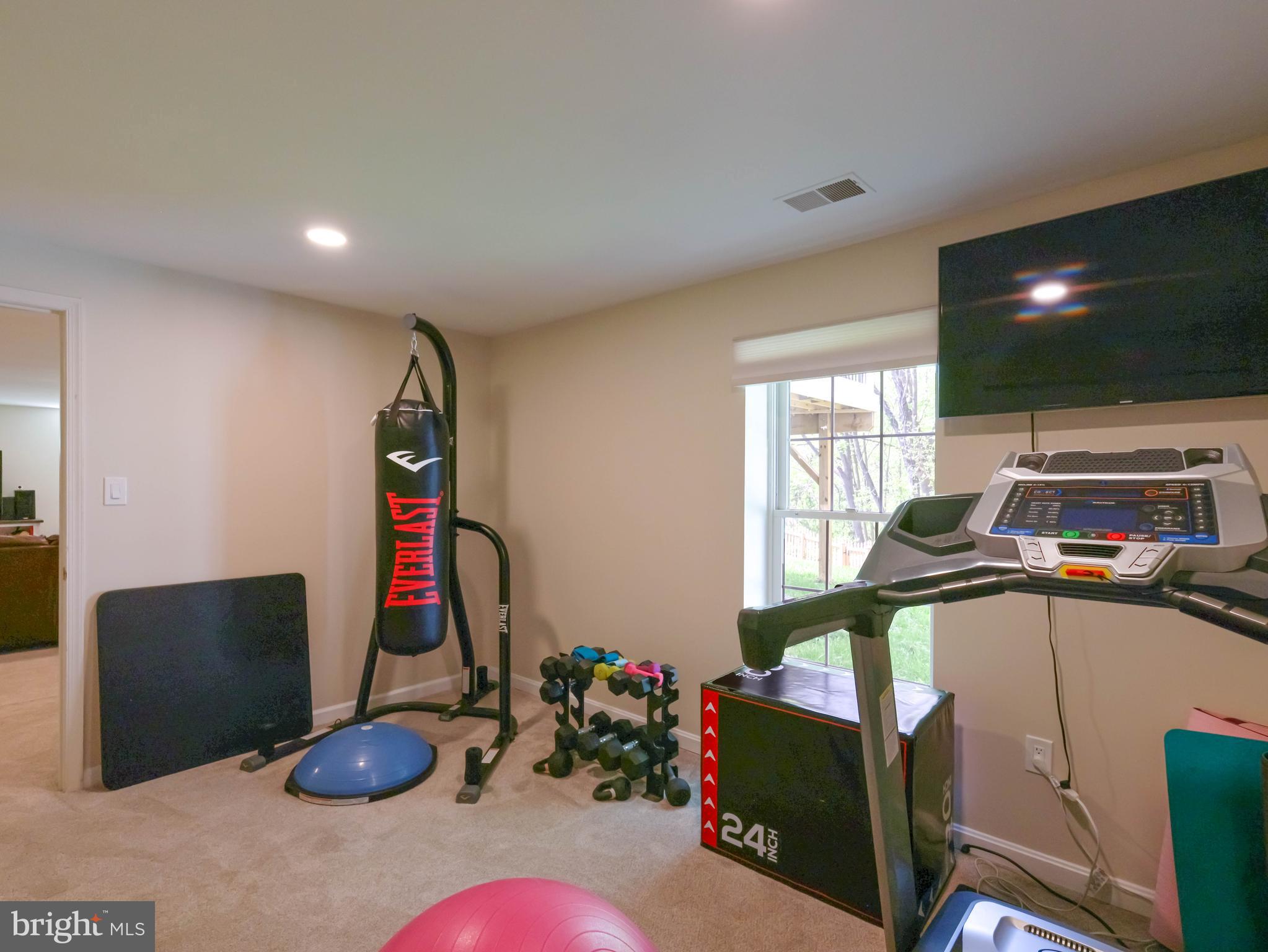18500 Gingerbread Lane Gaithersburg, MD 20877 - Photo 47 of 56 a view of a room with gym equipment