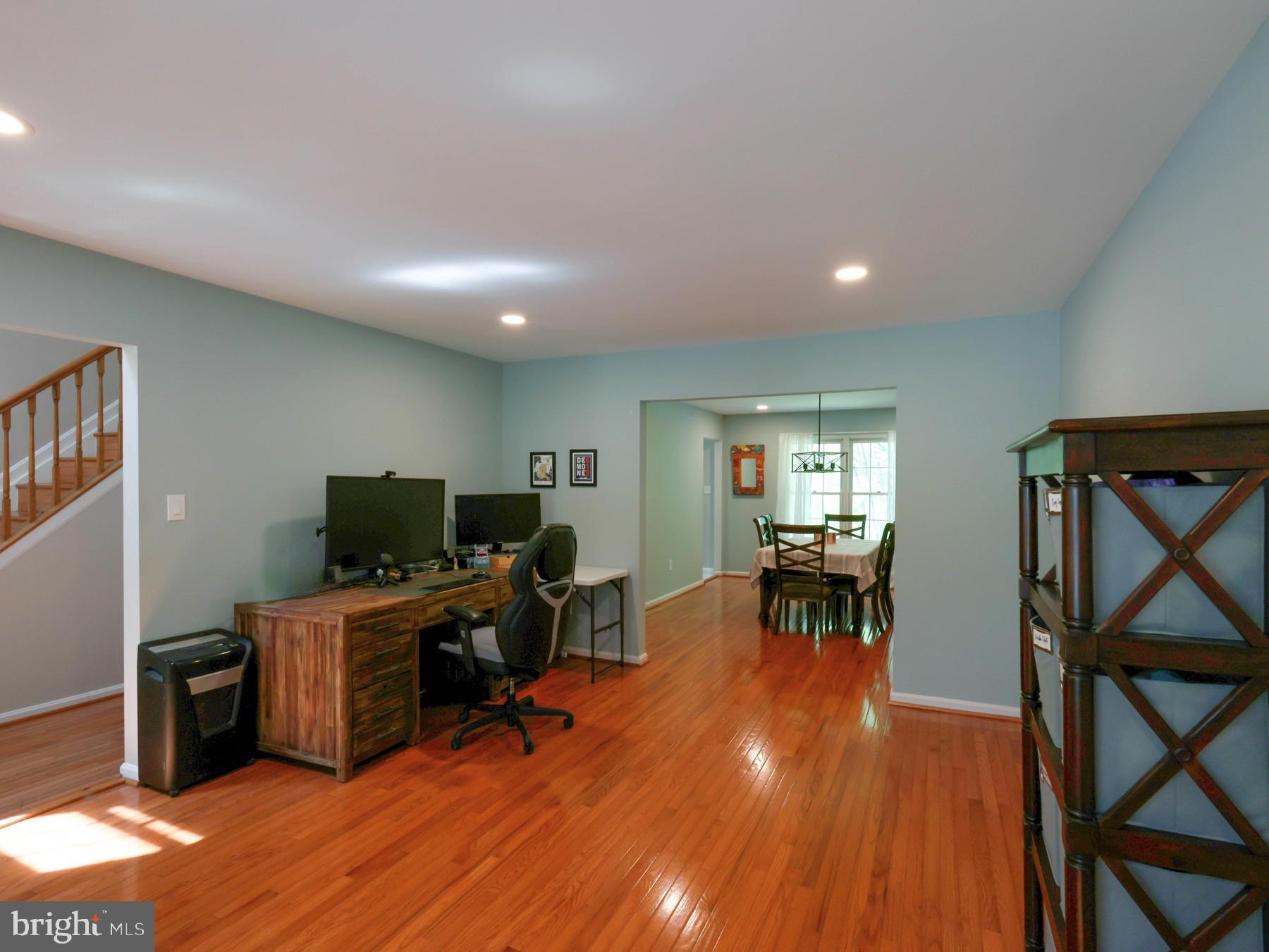18500 Gingerbread Lane Gaithersburg, MD 20877 - Photo 10 of 56 a view of a workspace with furniture and a window