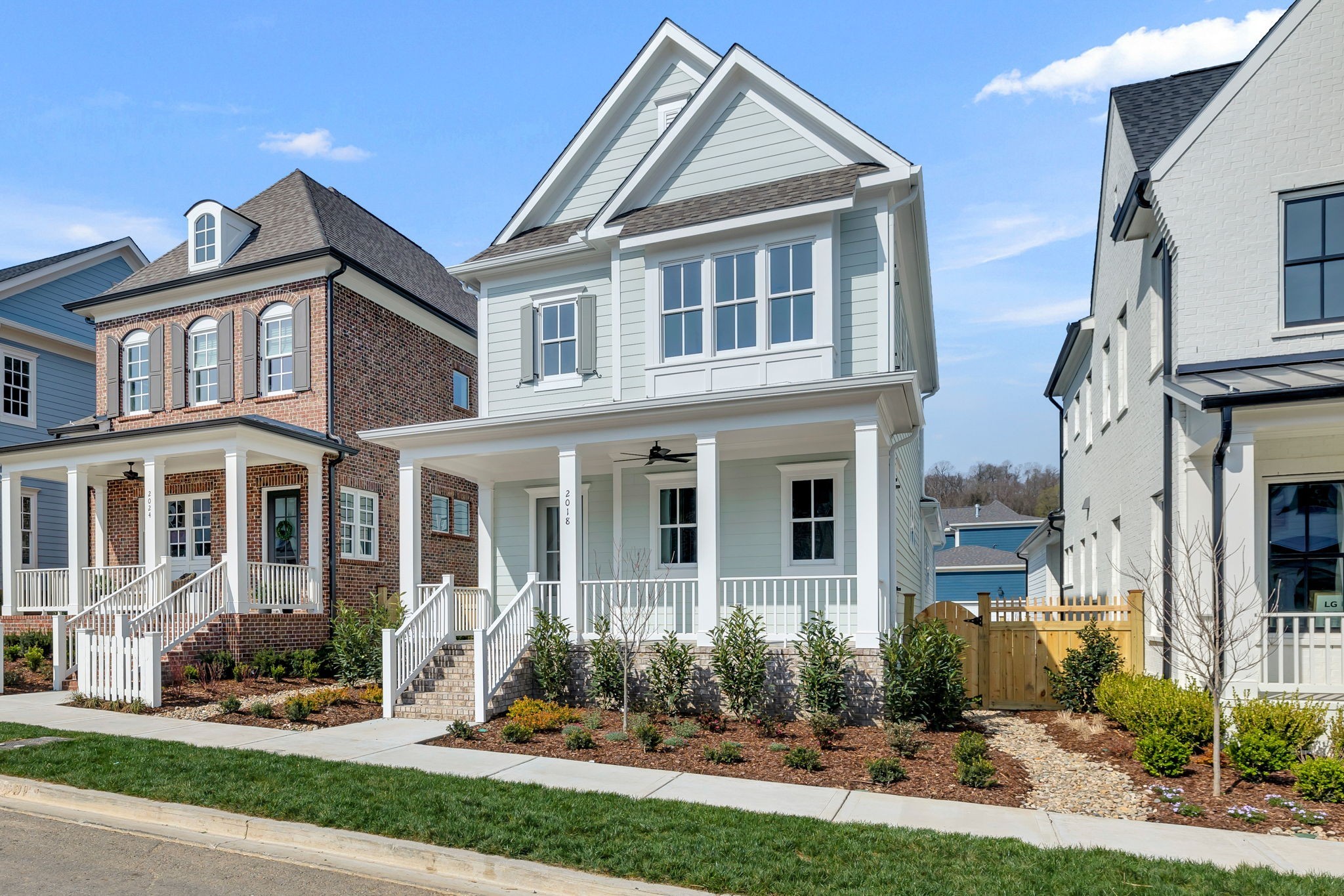2018 Nathaniel Road Franklin, TN 37064 - Photo 3 of 52 a front view of a house with yard and green space