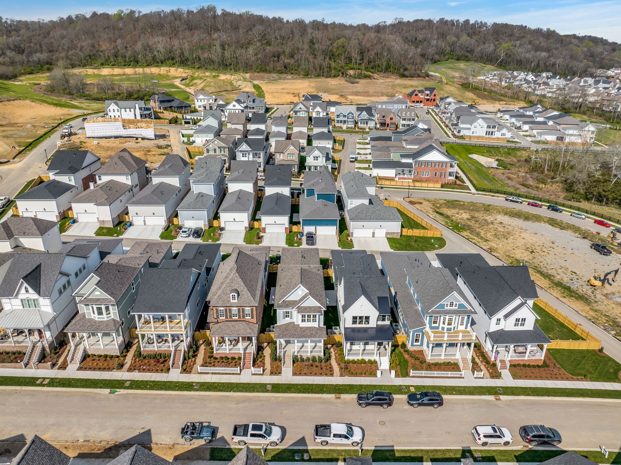 2018 Nathaniel Road Franklin, TN 37064 - Photo 47 of 52 an aerial view of residential building with lake view