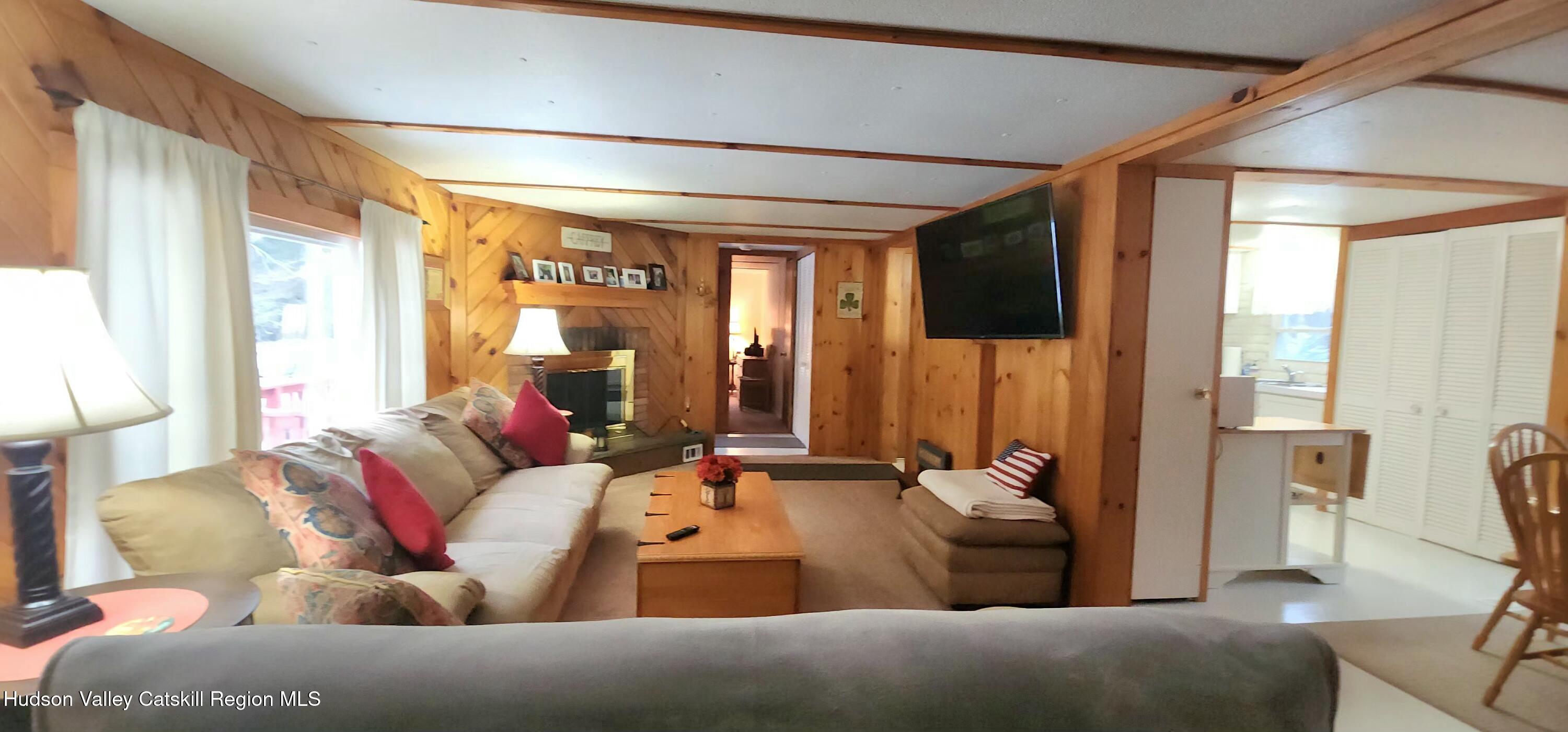 315 Begley Road Windham, NY 12496 - Photo 2 of 22 a living room with furniture and a large window