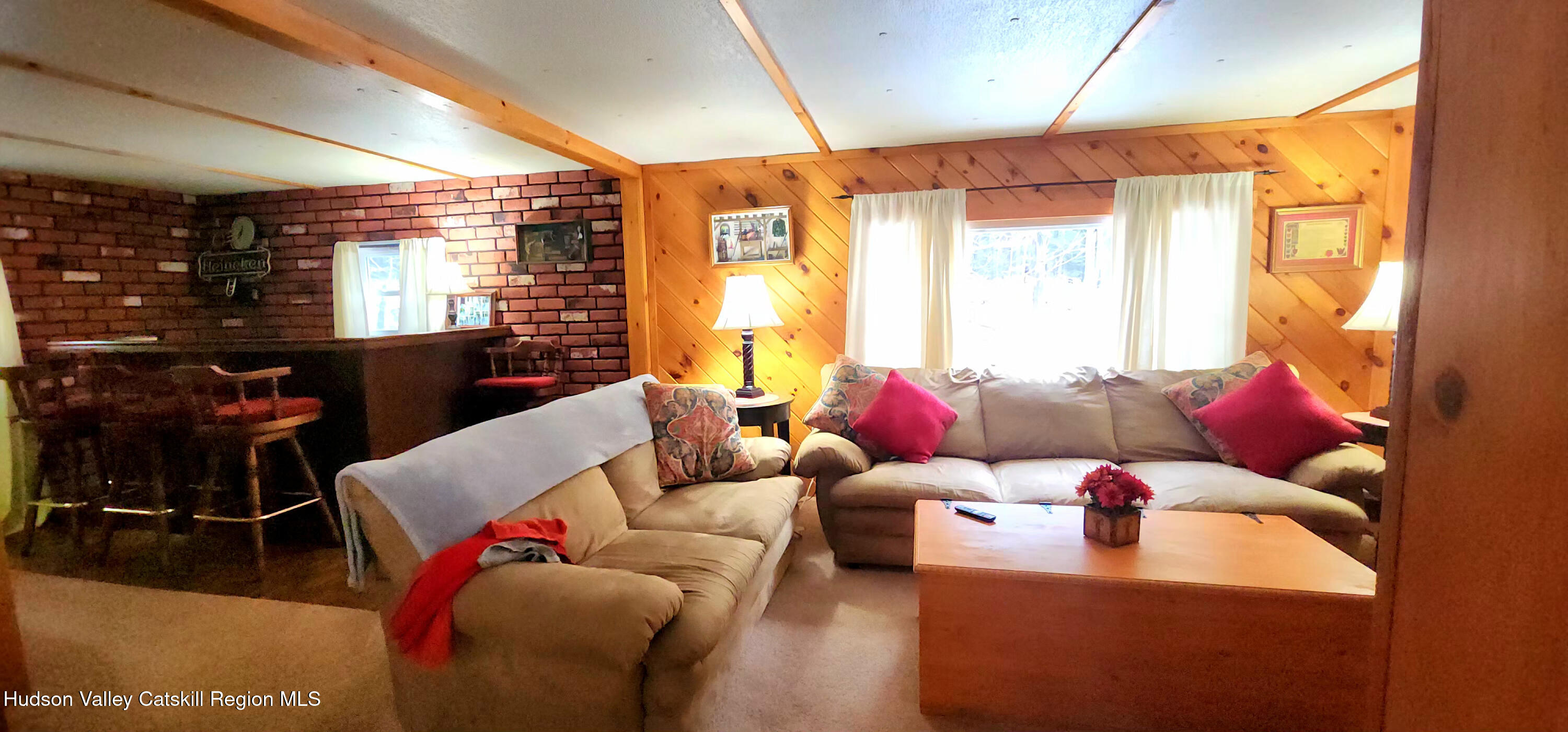 315 Begley Road Windham, NY 12496 - Photo 3 of 22 a living room with furniture and a large window