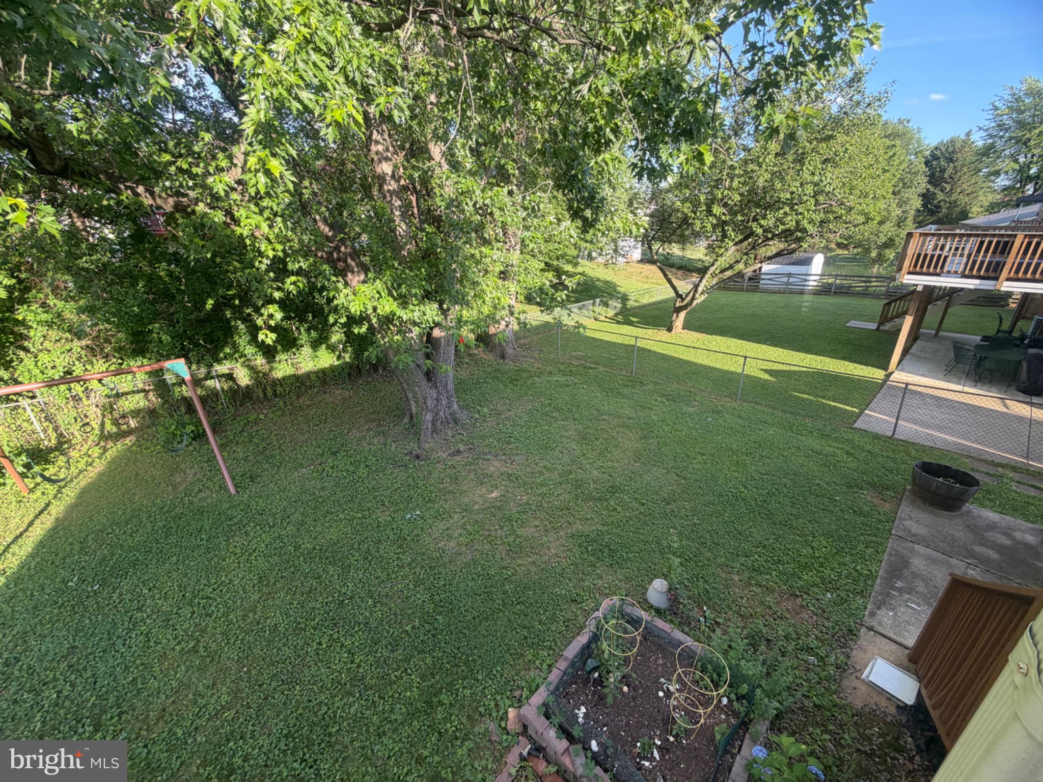 4007 McDonogh Road Randallstown, MD 21133 - Photo 19 of 20 Lush backyard oasis with mature trees.