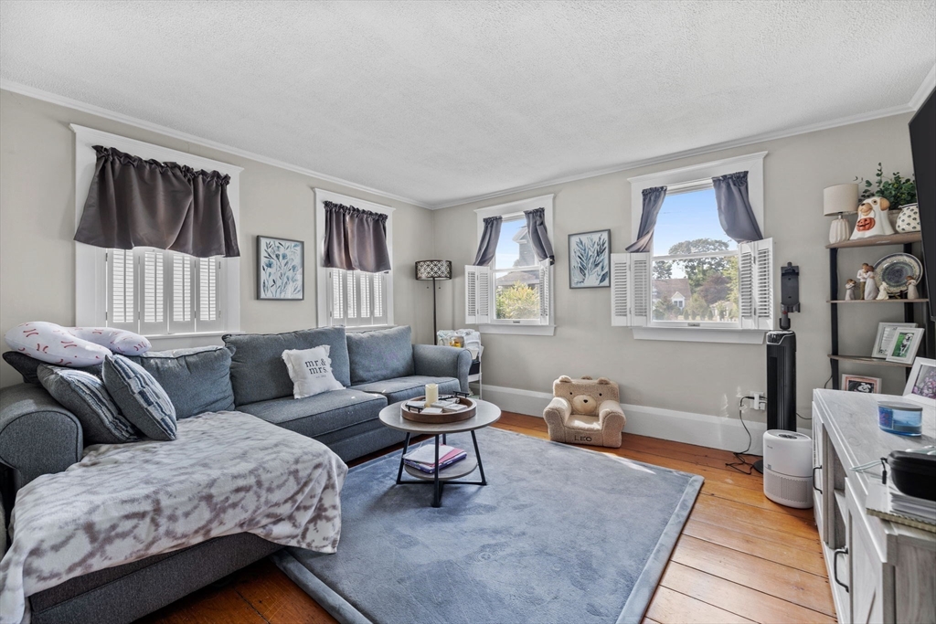24 River Street, Unit B Danvers, MA 01923 - Photo 8 of 28 a living room with furniture and a rug