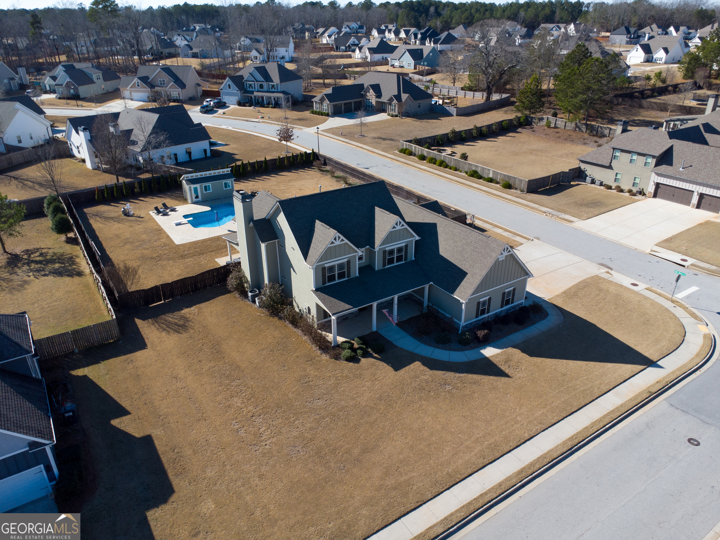 100 Wet Stone Road Senoia, GA 30276 - Photo 2 of 54 a view of a terrace with seating area