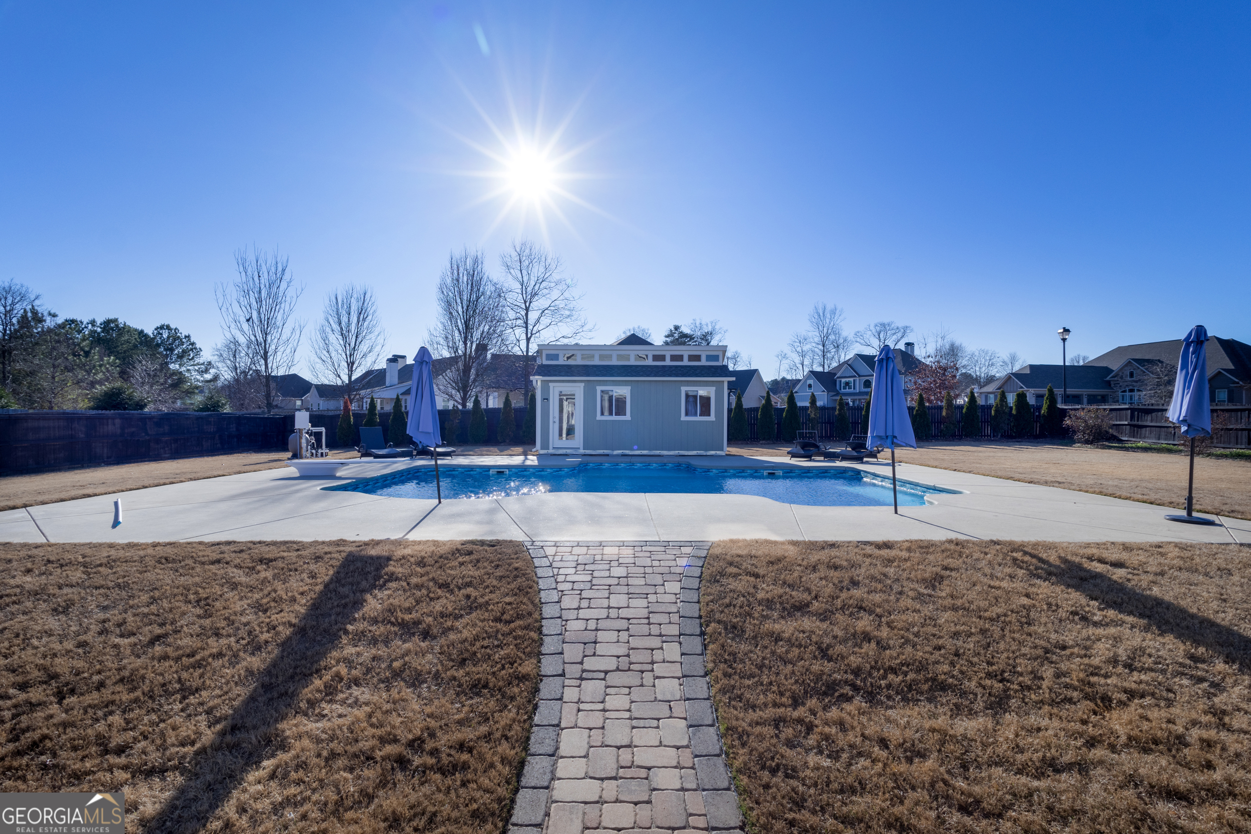 100 Wet Stone Road Senoia, GA 30276 - Photo 51 of 54 a view of a dry yard with a house