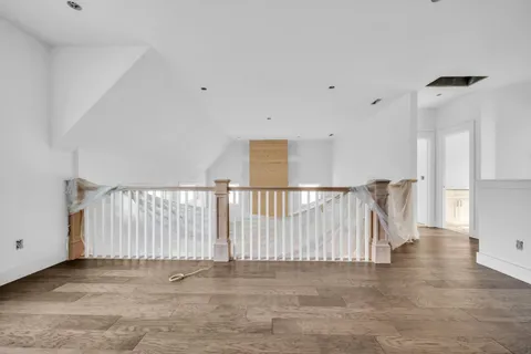 a view of entryway with stairs