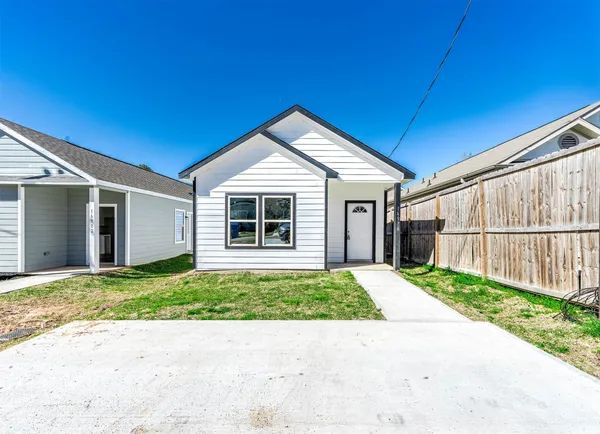 a backyard of a house