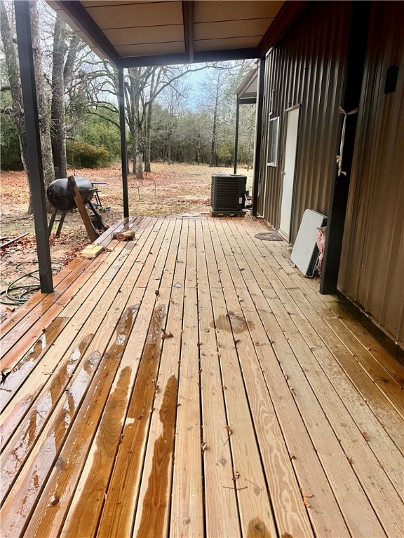 159 Lcr 904 Jewett, TX 75846 - Photo 7 of 20 a view of balcony with wooden floor and outdoor space