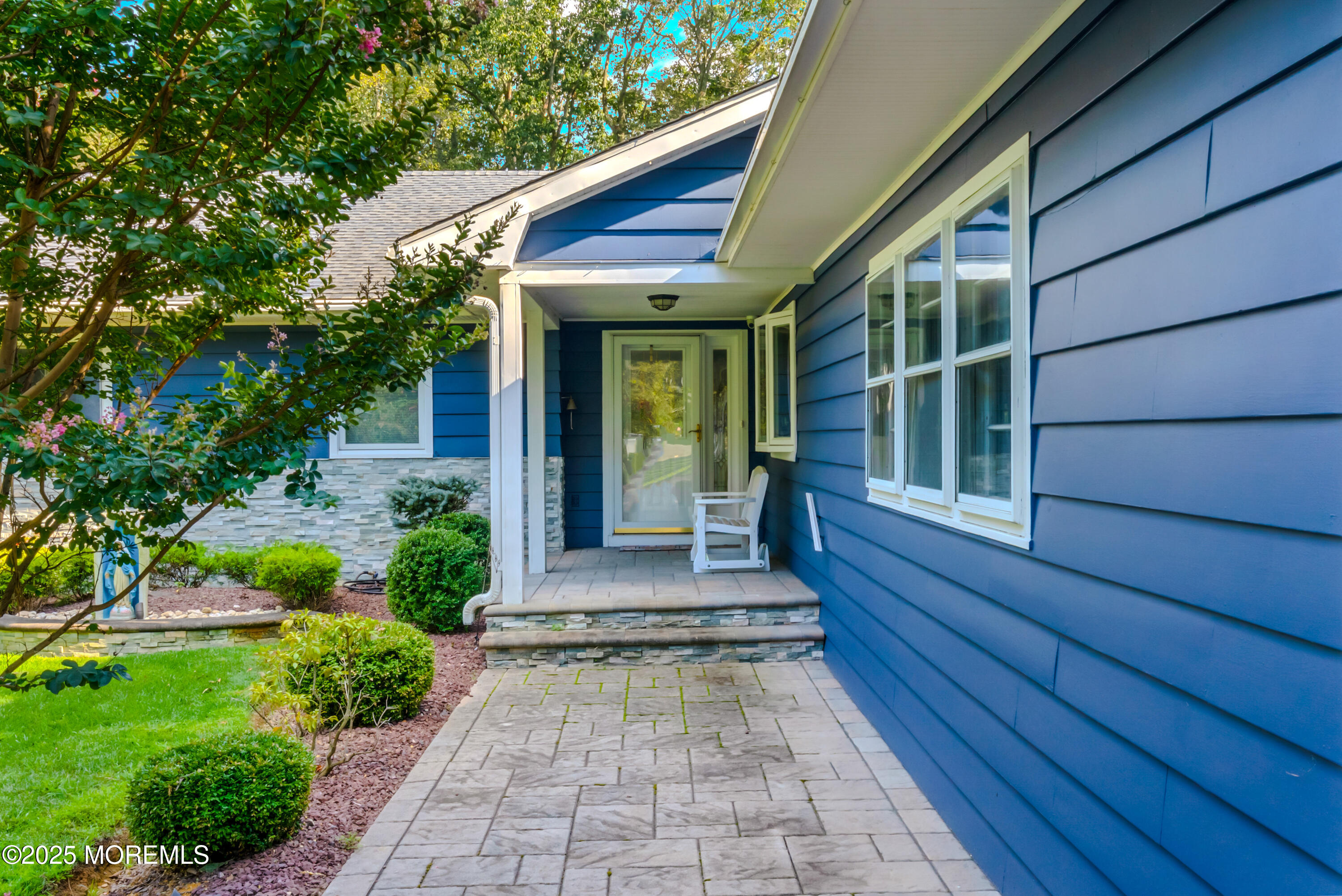 12 Crest Drive Colts Neck, NJ 07722 - Photo 5 of 69 a view of house with wooden floor and potted plants