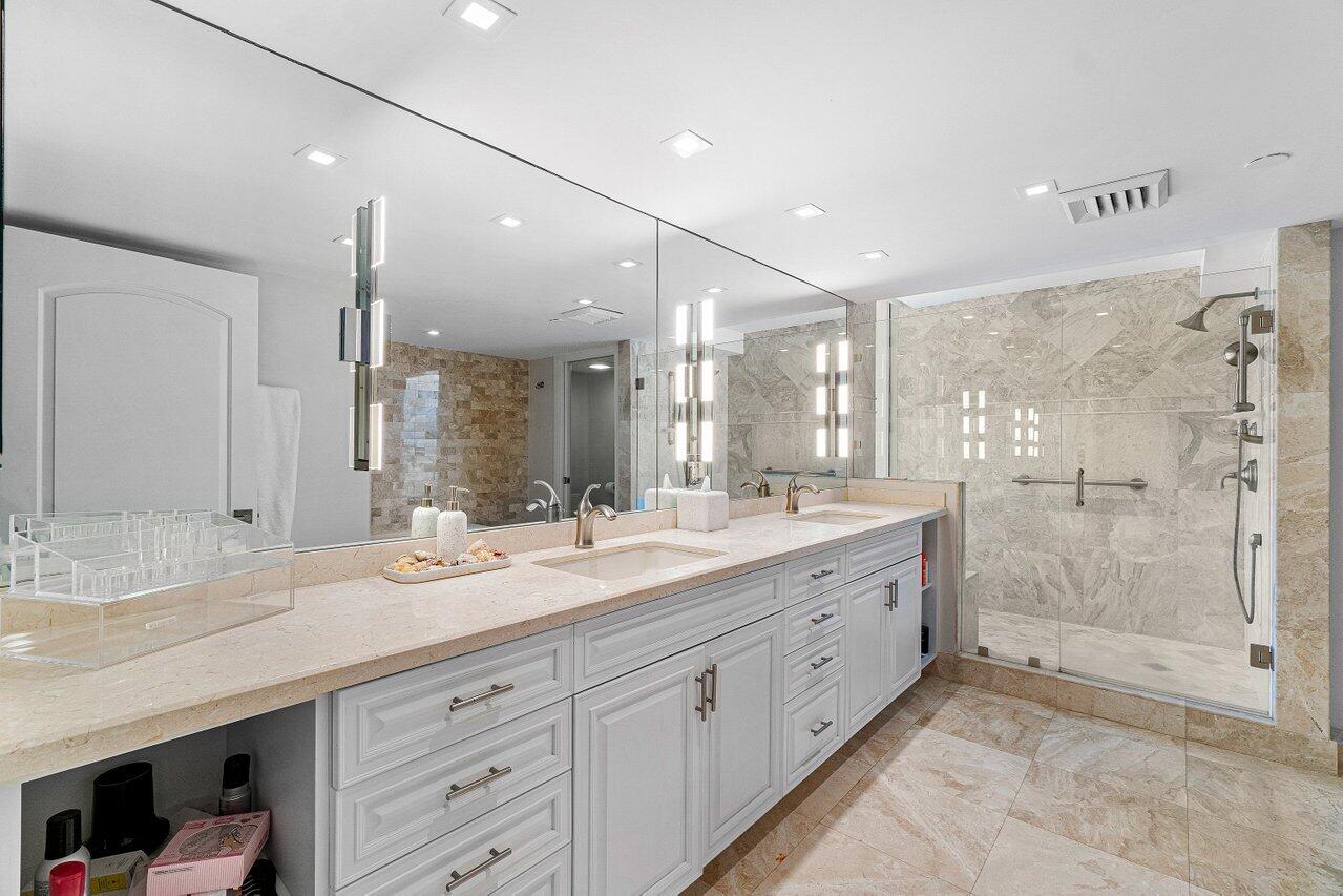 4201 North Ocean Boulevard, Unit 601 Boca Raton, FL 33431 - Photo 28 of 72 PRIMARY BATHROOM