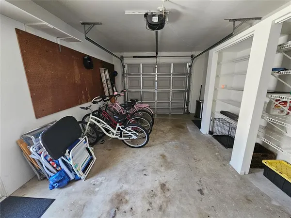 a view of car garage