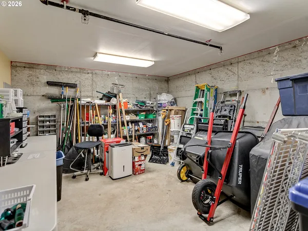 a view of storage and utility room