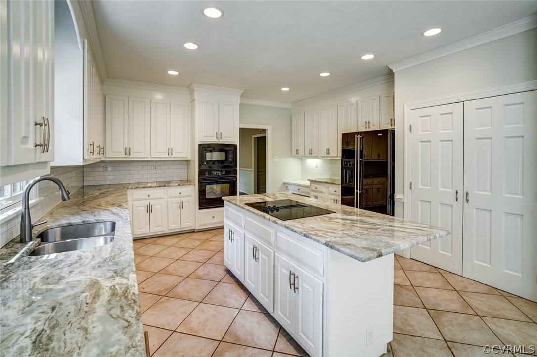105 Burgoyne Road Henrico, VA 23229 - Photo 11 of 49 Oversized Kitchen with White Cabinets & Granite Co