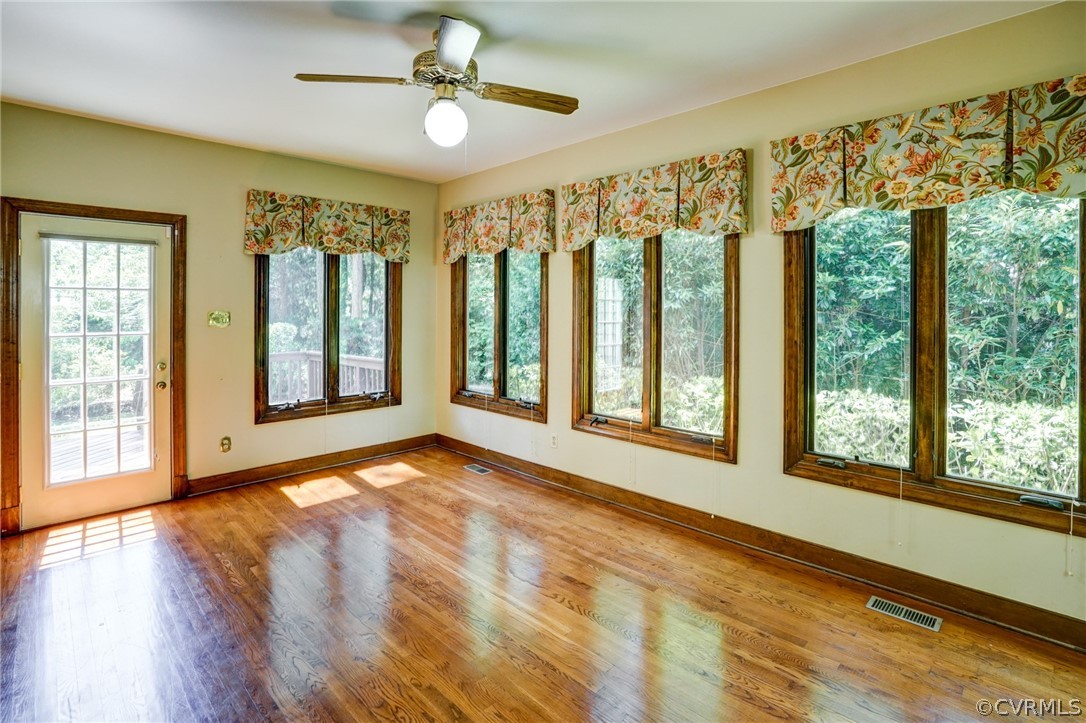 105 Burgoyne Road Henrico, VA 23229 - Photo 10 of 49 Off Family Room with Wonderful Views of the Privat