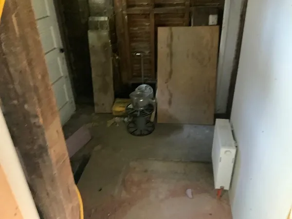 a bathroom with a sink and toilet