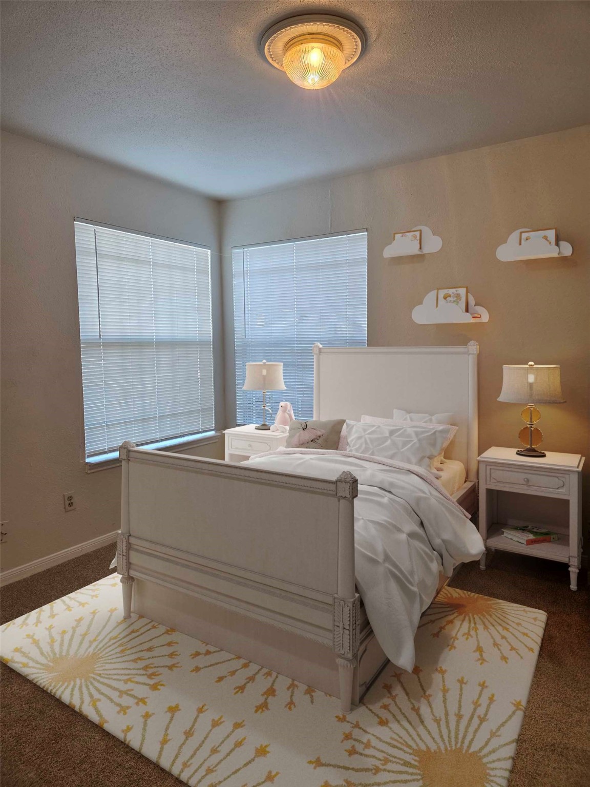 12319 Ridgeside Drive Houston, TX 77072 - Photo 16 of 22 a bedroom with a bed and a window